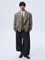 Пиджак мужской "бушлат", бежево-серый MR25J55M03