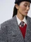 Пальто "новый Достоевский" в ёлочку MR25P1308-2